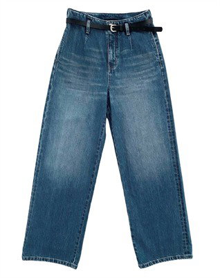 Mila WBL Wide Denim Jeans - Horizon Blue Denim